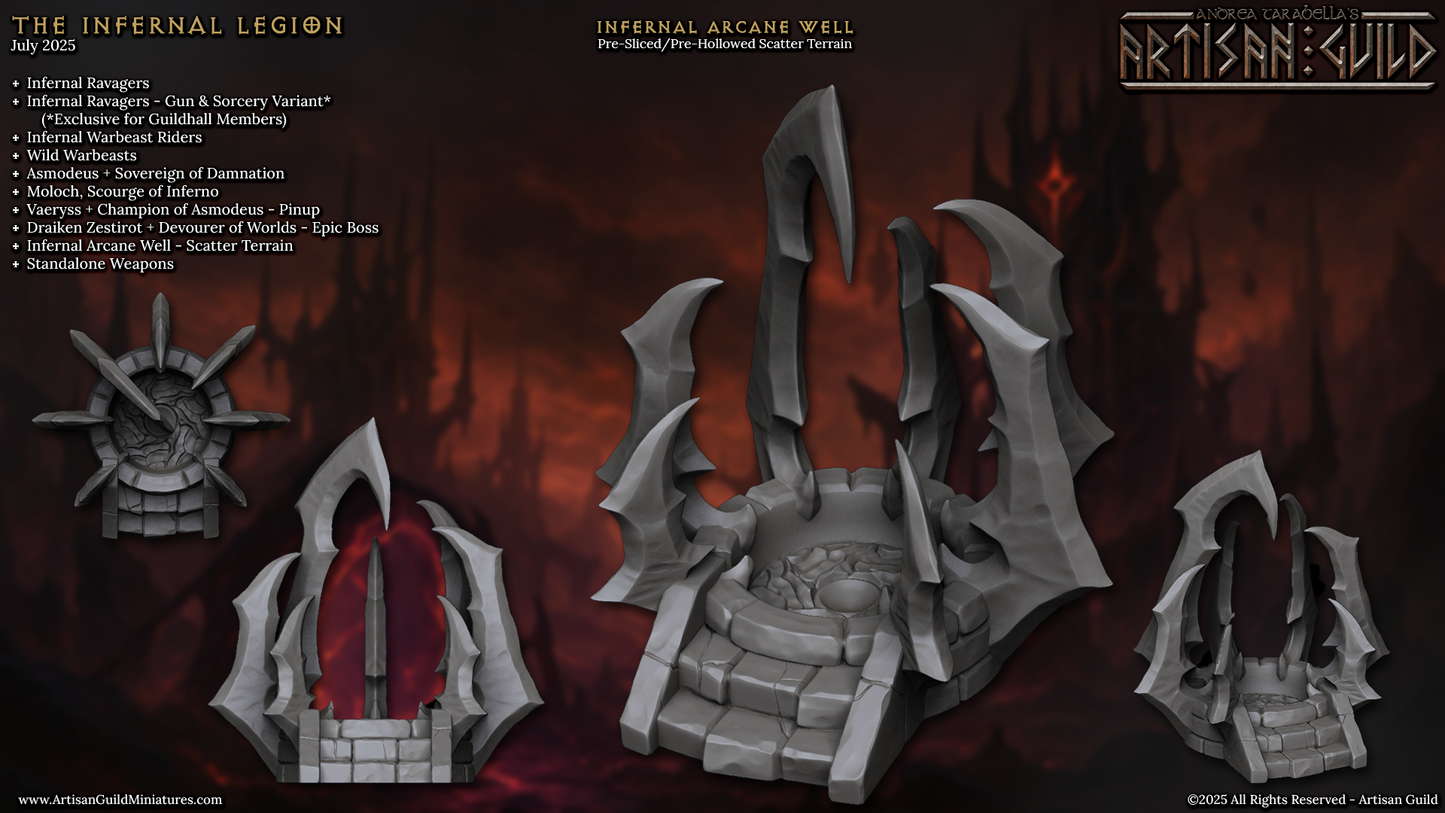 Infernal Arcane Well, Terrain Piece - Artisan Guild