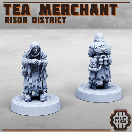 Risor District Tea Merchant (2 Variants Available) - Print Minis