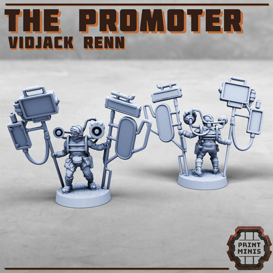 Promotor and Inciter, Vidjack Renn & Yelga Howl - Print Minis