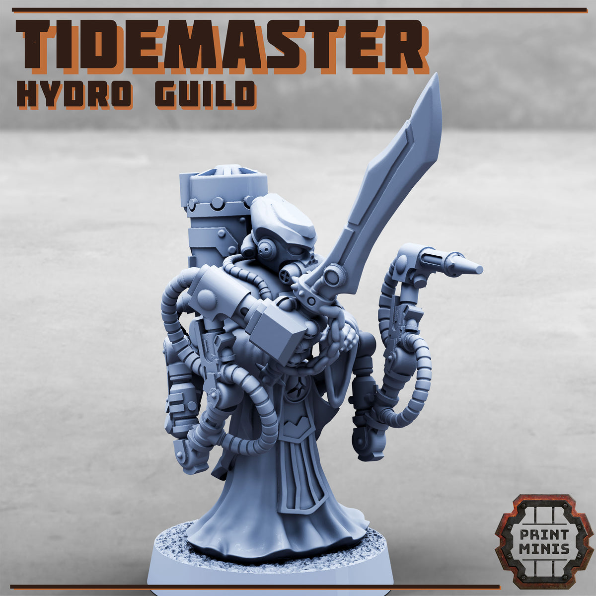 Hydro Guild Heroes (2 Variants Available) - Print Minis