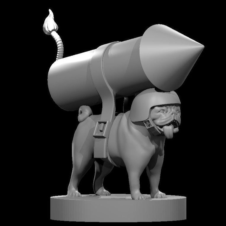 Pug (3 Variants Available) - MZ4250
