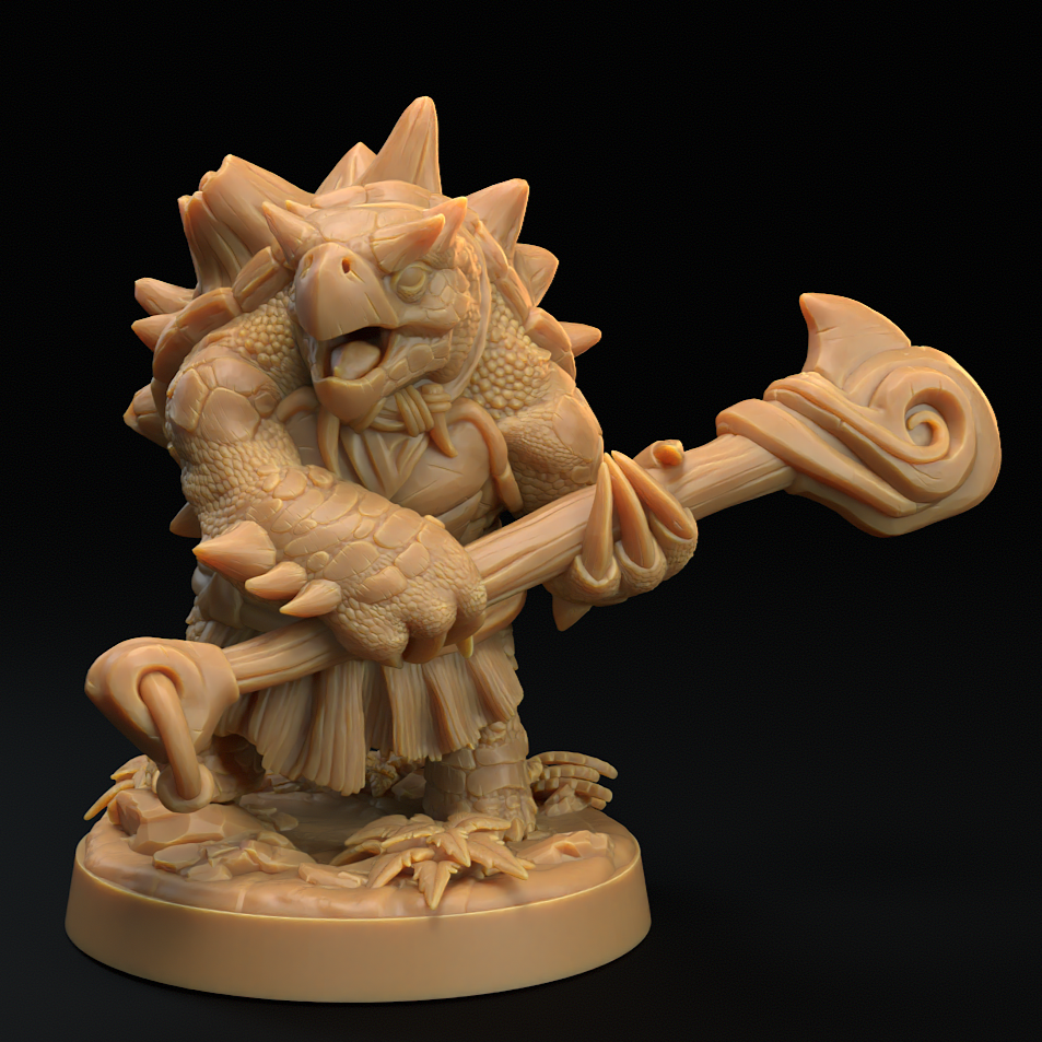 Tortun Rough Shells, Turtle Folk (4 Variants Available) - Dragon Trapper's Lodge