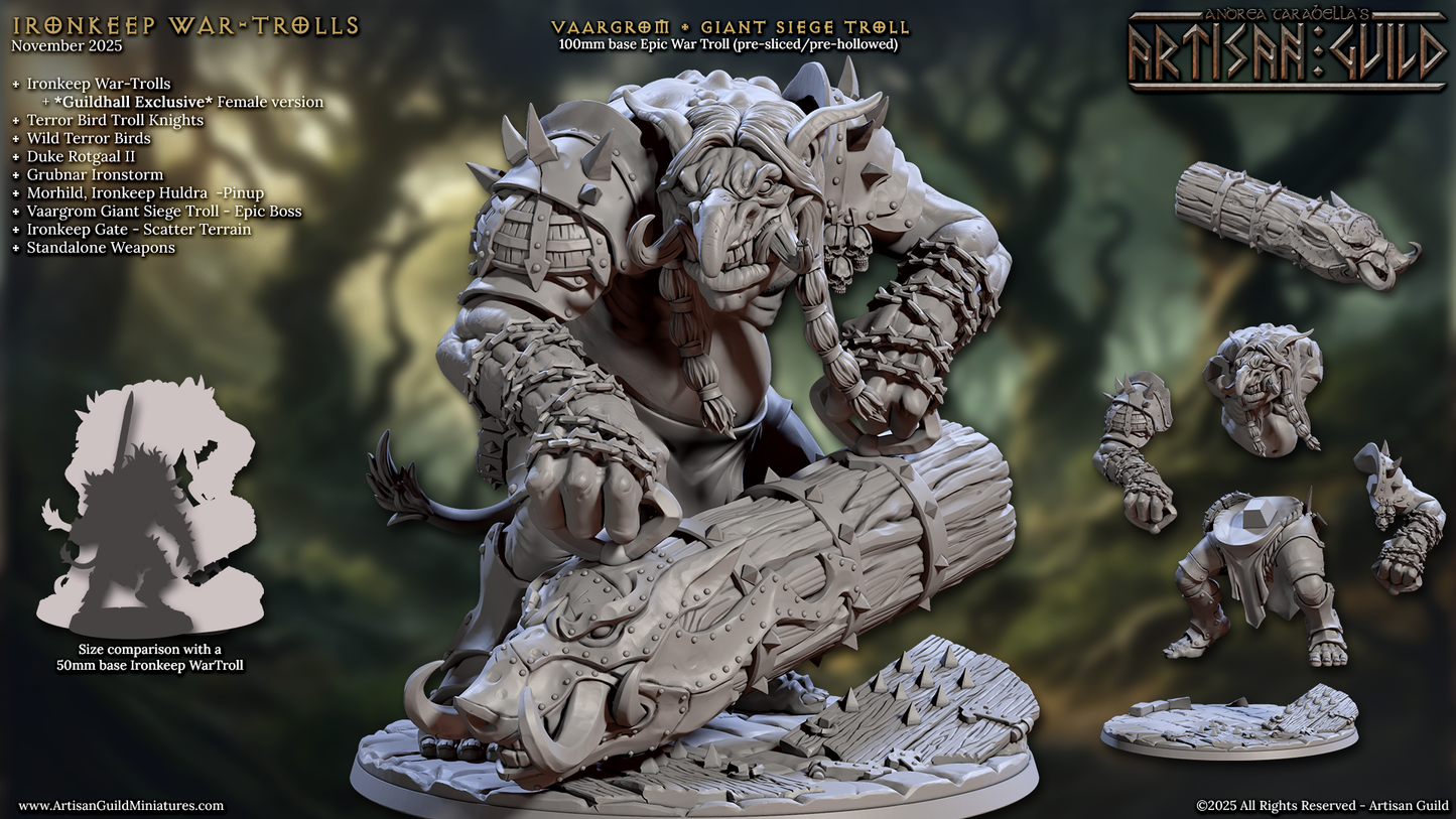 Vaargrom, Giant Siege Troll - Artisan Guild