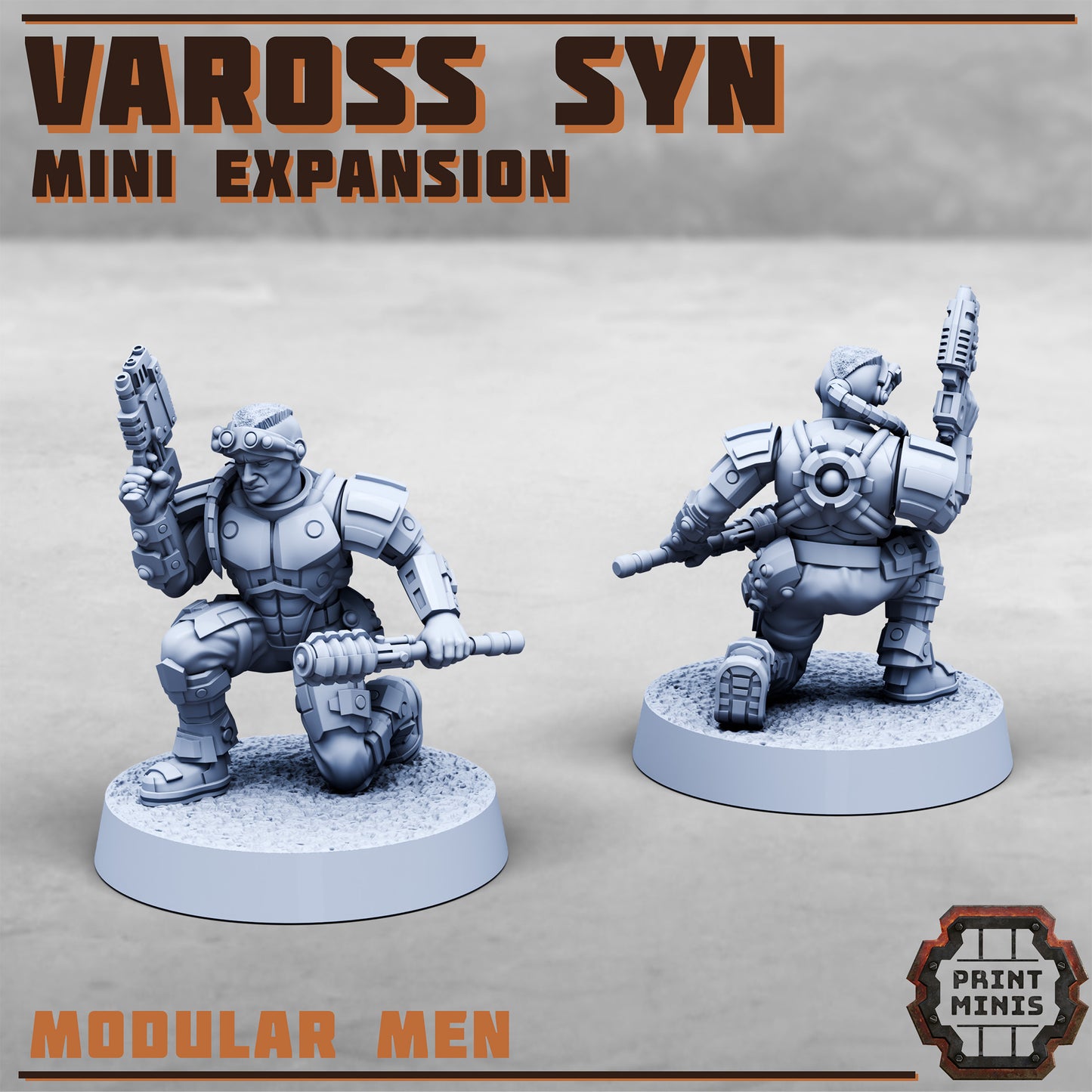 Data Hunters, Vaross Syn Gang - Set 4 (4 Variants Available) - Print Minis