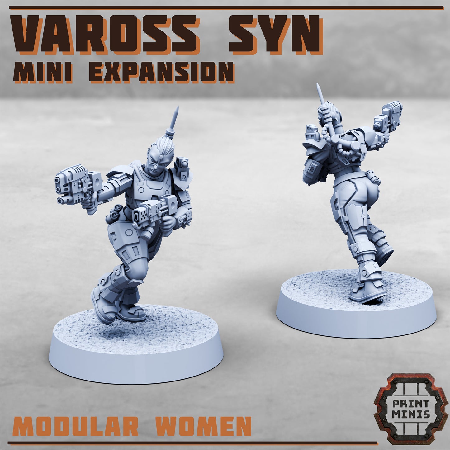 Data Hunters, Vaross Syn Gang - Set 4 (4 Variants Available) - Print Minis