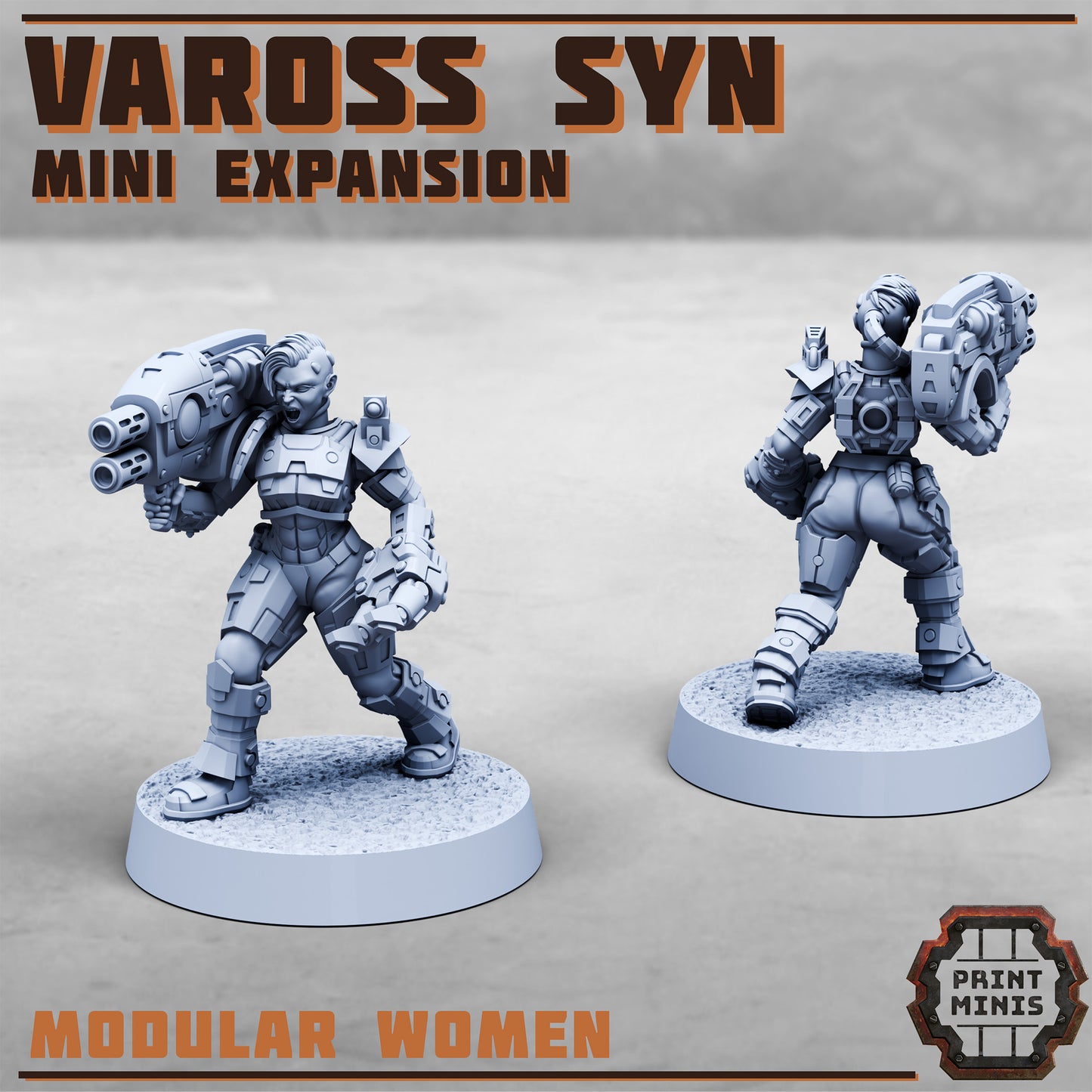 Data Hunters, Vaross Syn Gang - Set 4 (4 Variants Available) - Print Minis