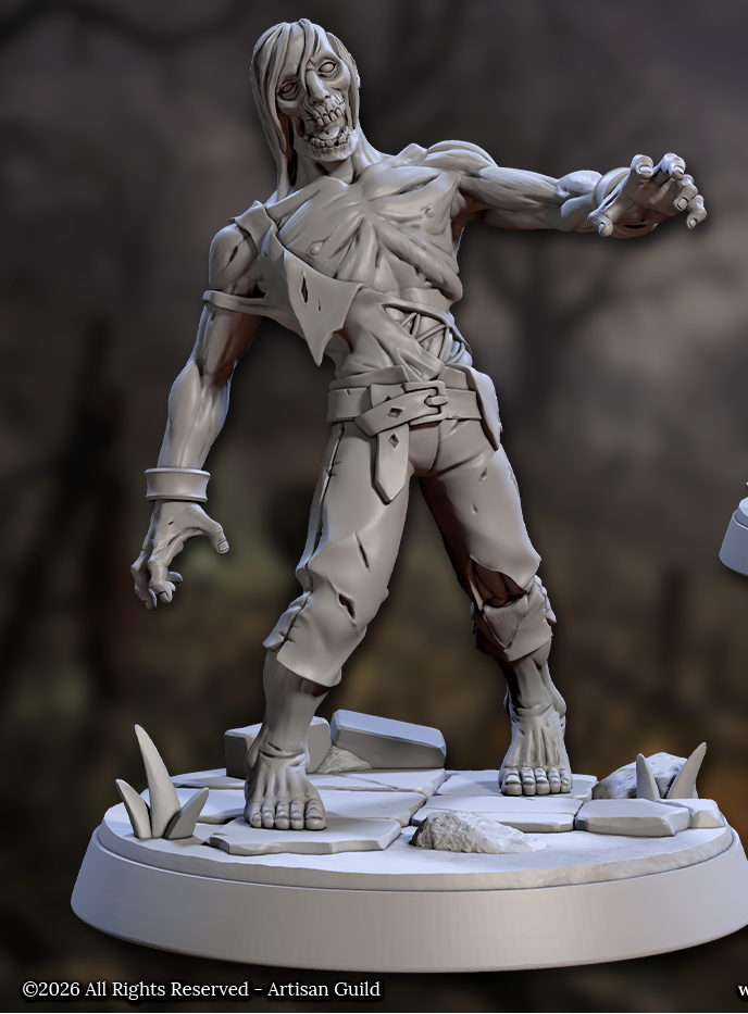 Zombie Walkers (6 Variants Available) - Artisan Guild
