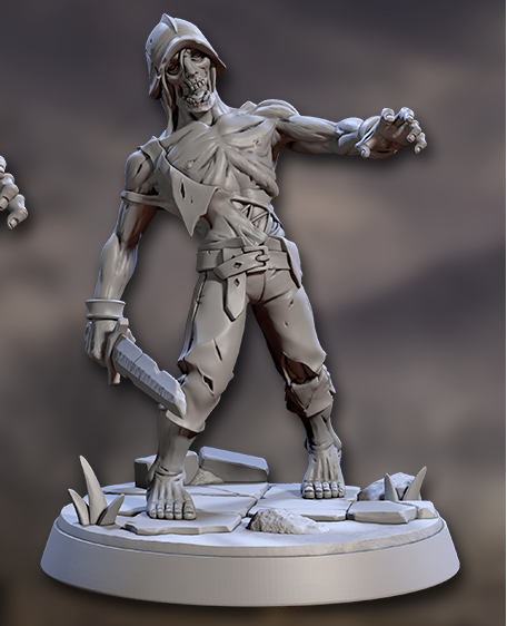 Zombie Walkers - Armed (6 Variants Available) - Artisan Guild