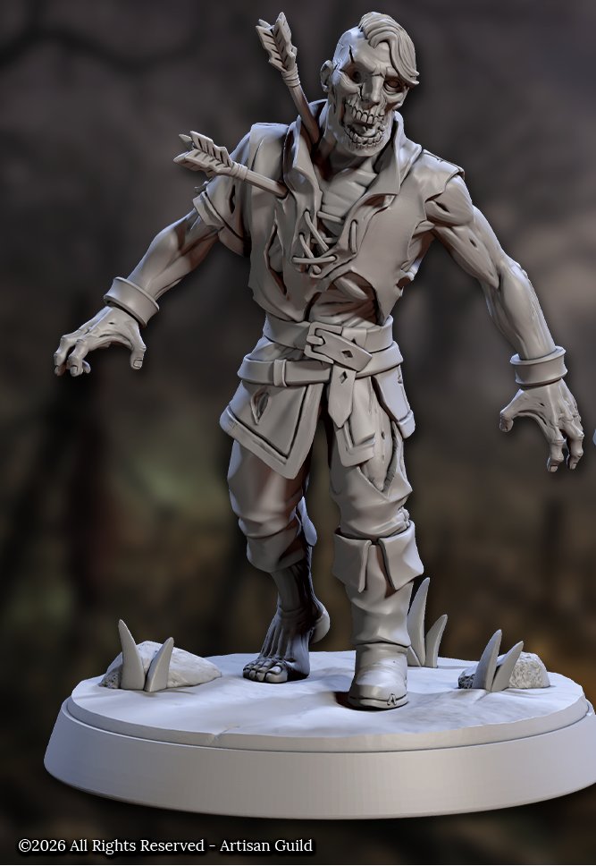 Zombie Walkers (6 Variants Available) - Artisan Guild