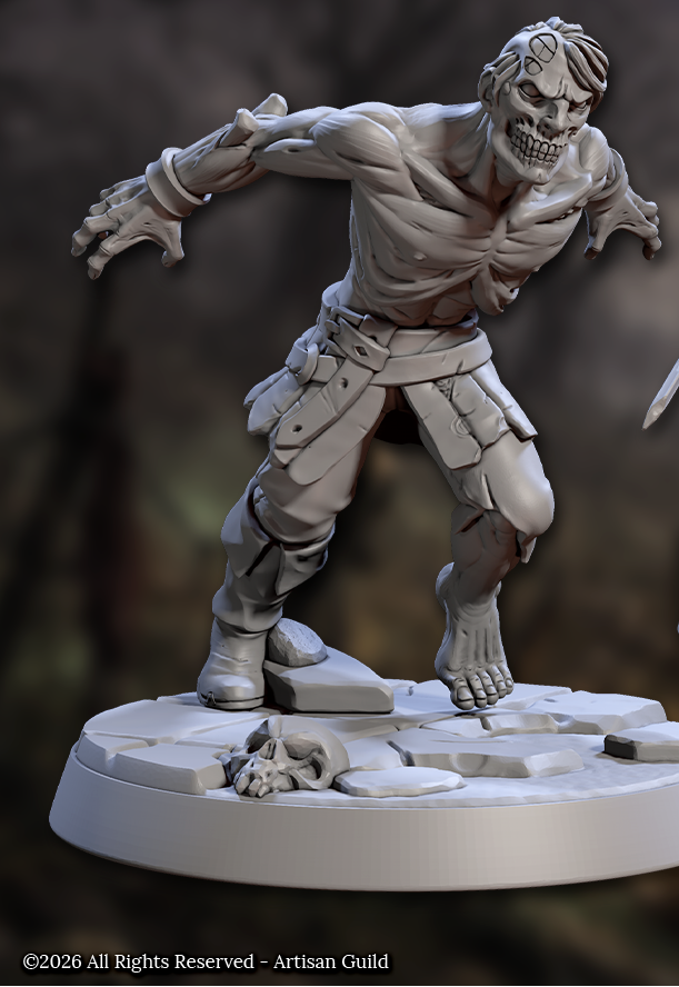 Zombie Walkers (6 Variants Available) - Artisan Guild