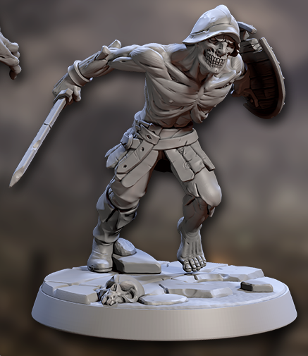Zombie Walkers - Armed (6 Variants Available) - Artisan Guild
