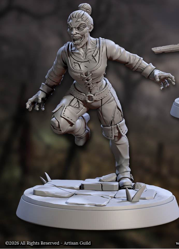 Zombie Walkers (6 Variants Available) - Artisan Guild