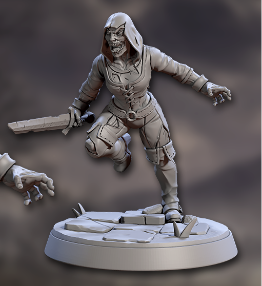 Zombie Walkers - Armed (6 Variants Available) - Artisan Guild