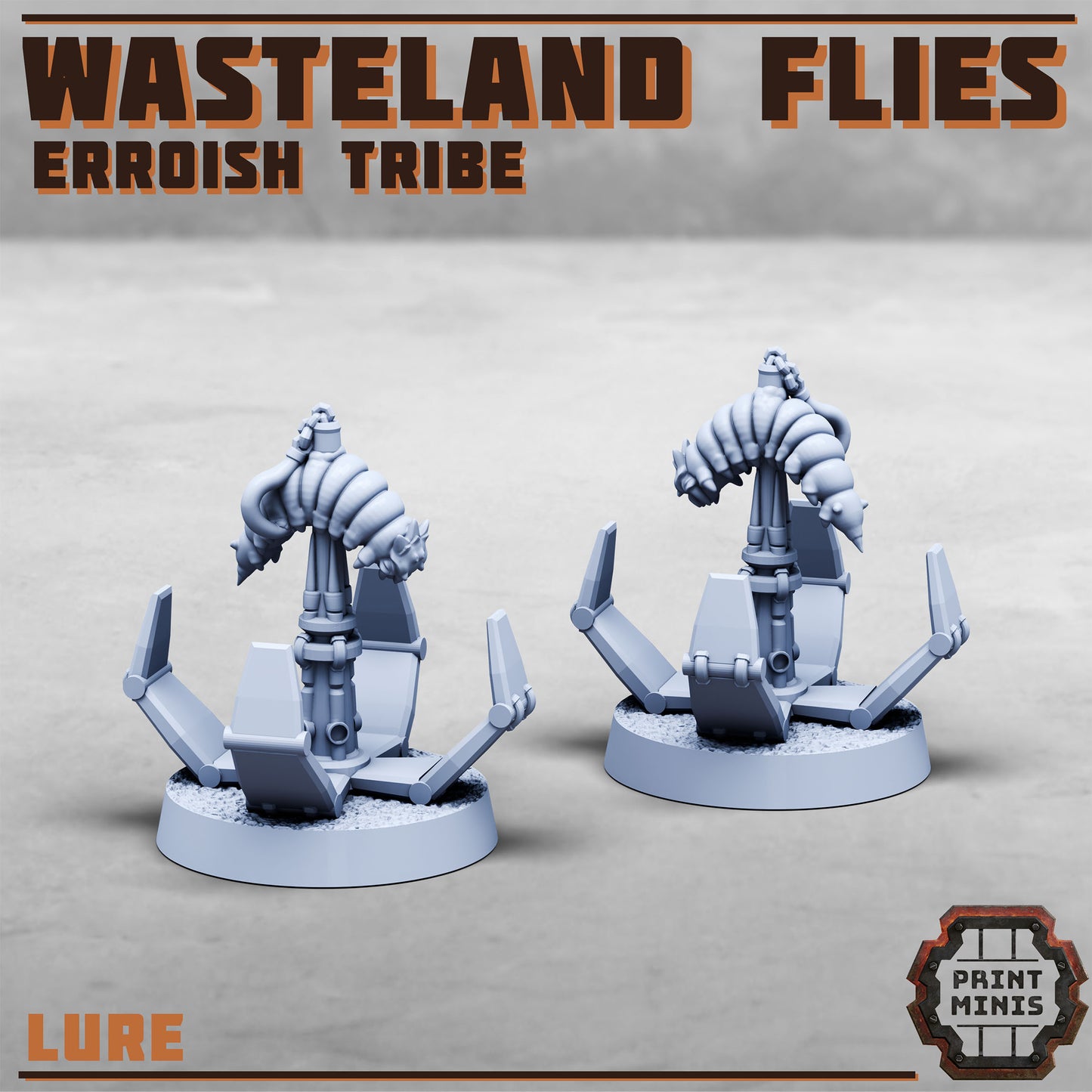 Wasteland Flies, Erroish Tribes - Alien Insects (4 Variants Available) - Print Minis