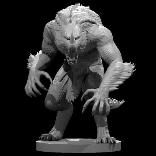Werewolf Blue Dragonborn - MZ4250