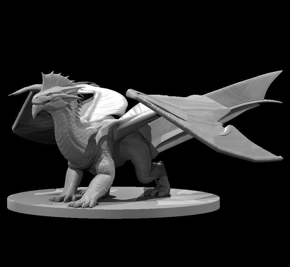 Silver Dragon, Updated (4 Variants Available) - MZ4250