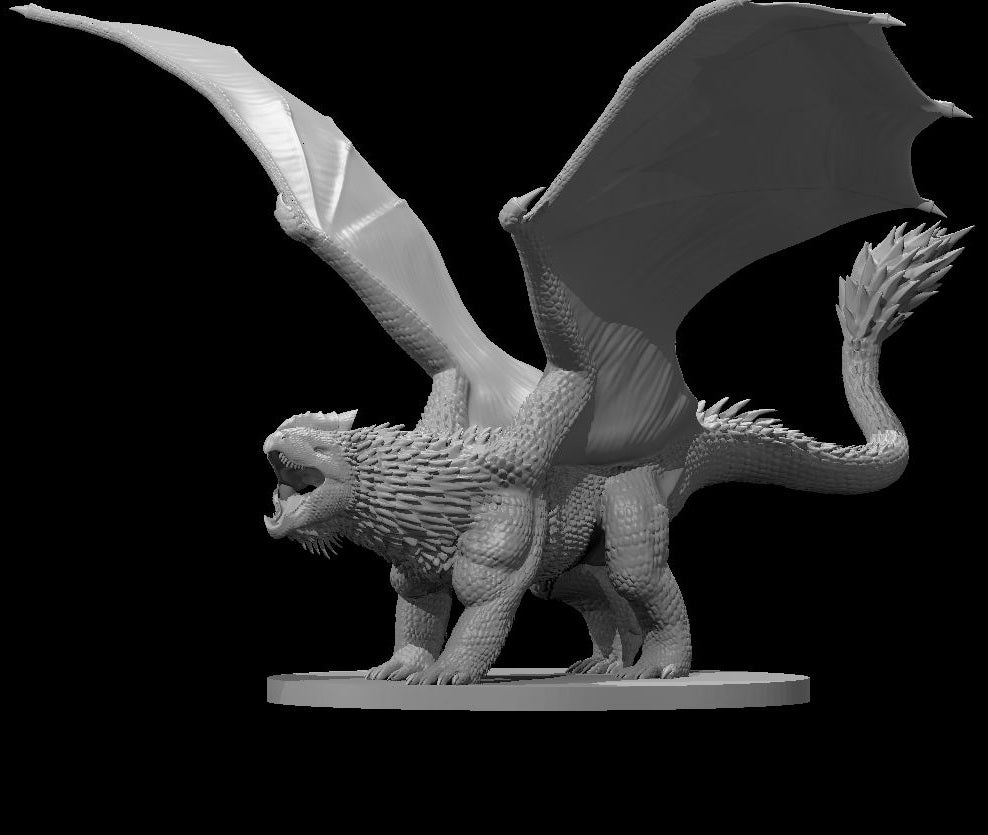 White Dragon, Updated (4 Variants Available) - MZ4250