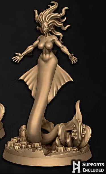 Abyssal Sisters, Deep Sea Mermaid Pinups (6 Variants Available) - Battle Yak