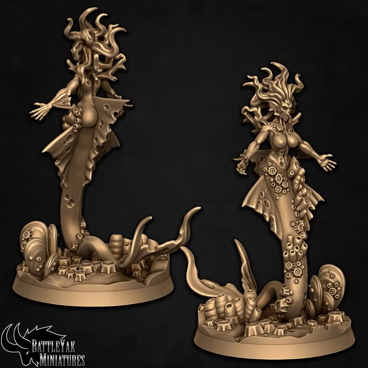 Abyssal Sisters, Deep Sea Mermaid Pinups (6 Variants Available) - Battle Yak