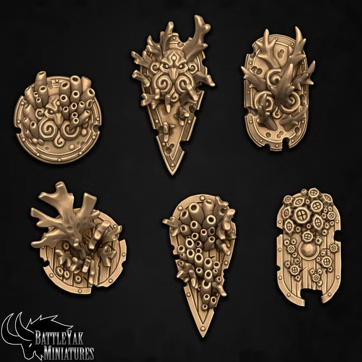 Draugr Cold One Weapons & Shields, Underwater Armour Customisation Pack (20 Variants Available) - Battle Yak
