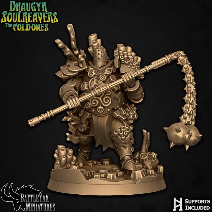Draugr Soulreavers Cold Ones, Cursed Undersea Champions (4 Variants Available) - Battle Yak