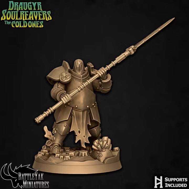 Draugr Soulreavers Cold Ones, UnCursed Undersea Champions (4 Variants Available) - Battle Yak