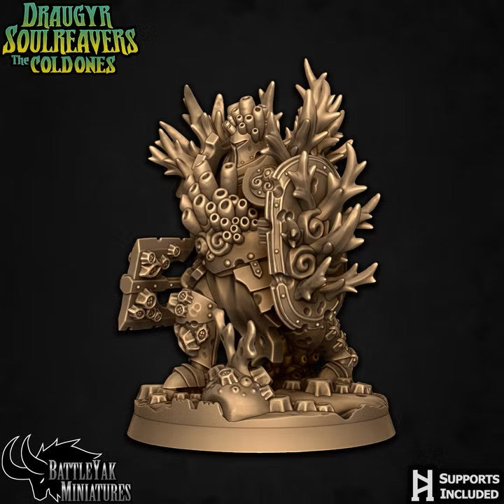 Draugr Soulreavers Cold Ones, Cursed Undersea Warriors (6 Variants Available) - Battle Yak