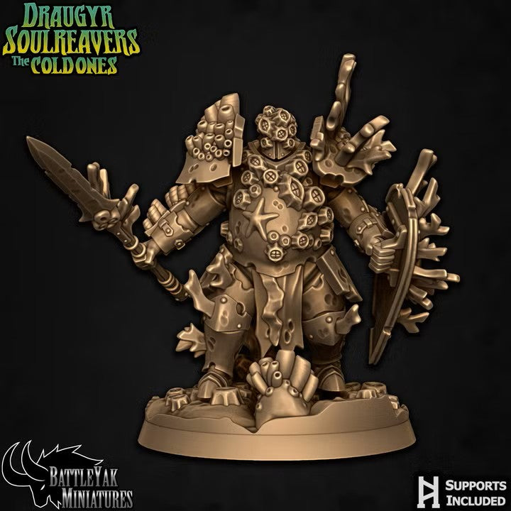 Draugr Soulreavers Cold Ones, Cursed Undersea Warriors (6 Variants Available) - Battle Yak