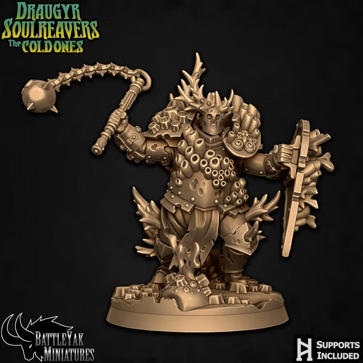 Draugr Soulreavers Cold Ones, Cursed Undersea Warriors (6 Variants Available) - Battle Yak