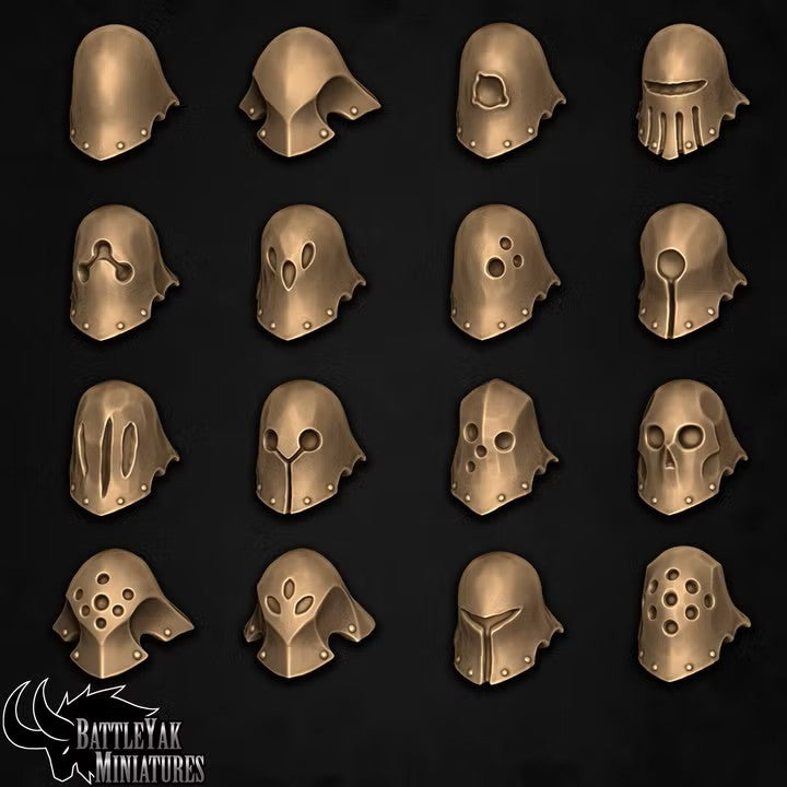 Draugr Soulreaver Heads, UnCursed Underwater Helmet Customisation Pack - (16 Variants Available) - Battle Yak