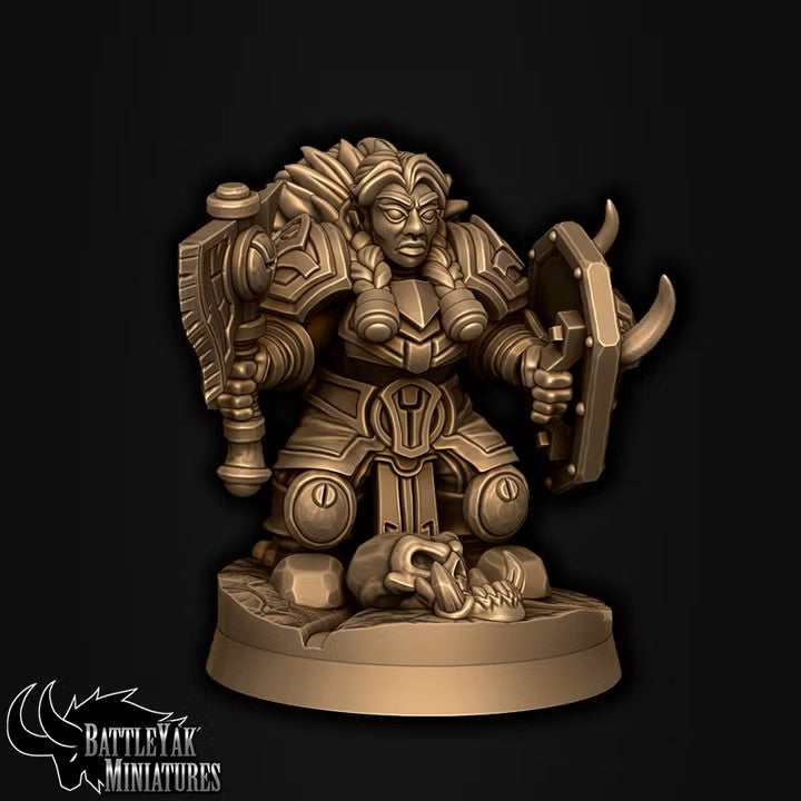 Frostforged Battle Damsels, Dwarven Warrior Women (6 Variants Available) - Battle Yak