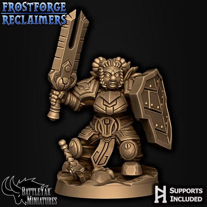 Frostforged Battle Damsels, Dwarven Warrior Women (6 Variants Available) - Battle Yak