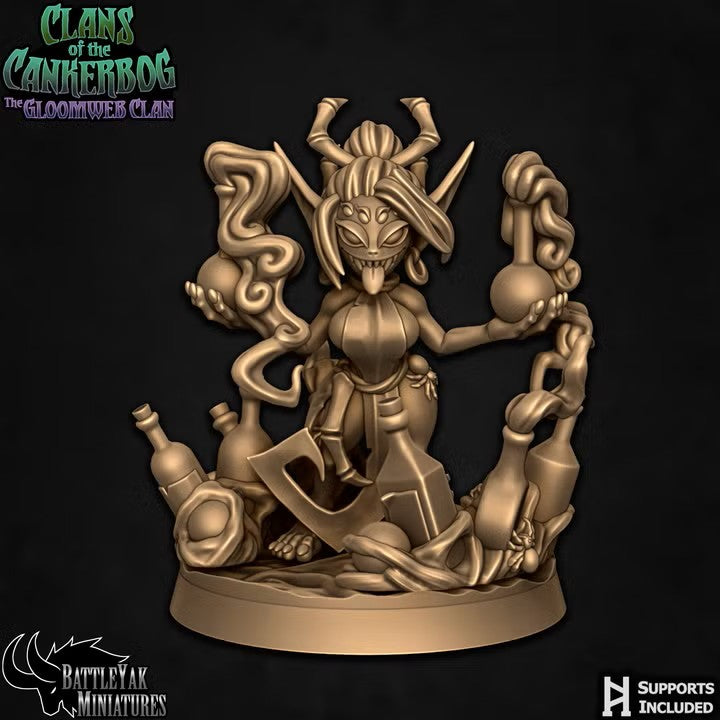 Gloomweb Scalawags, Swamp Goblin Pinups (4 Variants Available) - Battle Yak