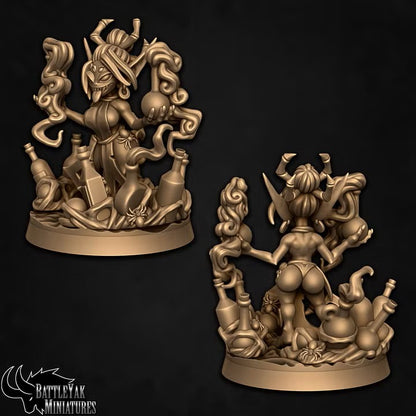 Gloomweb Scalawags, Swamp Goblin Pinups (4 Variants Available) - Battle Yak