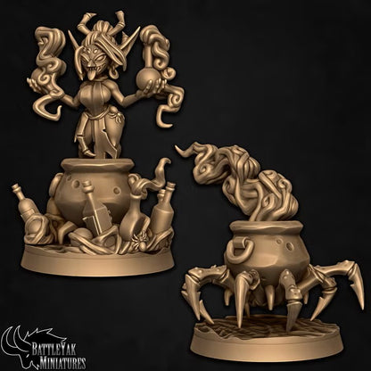 Gloomweb Scalawags, Swamp Goblin Pinups (4 Variants Available) - Battle Yak