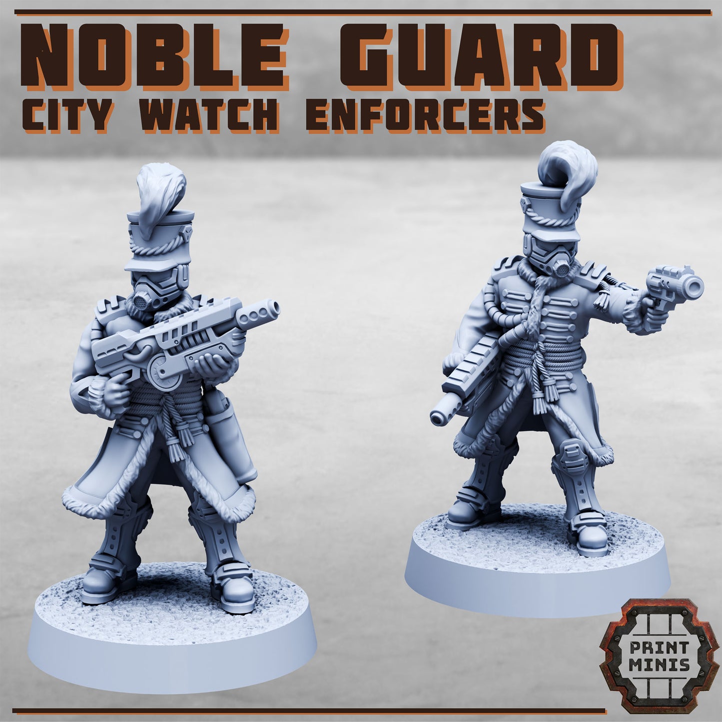 City Watch Noble Guards (2 Variants Available) - Print Minis