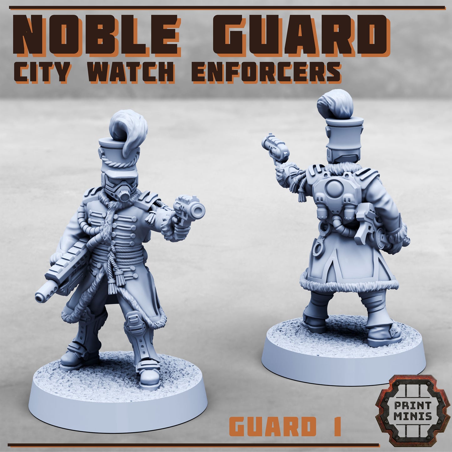 City Watch Noble Guards (2 Variants Available) - Print Minis