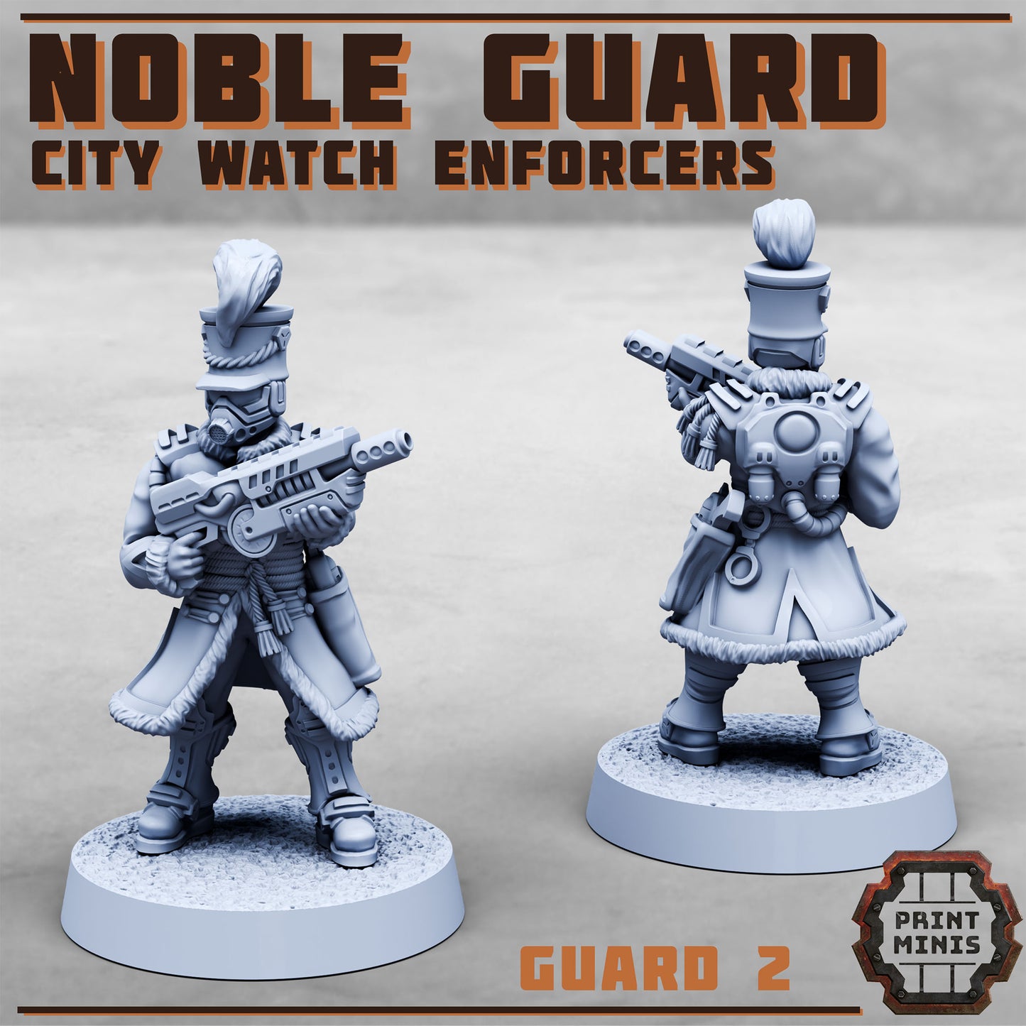 City Watch Noble Guards (2 Variants Available) - Print Minis