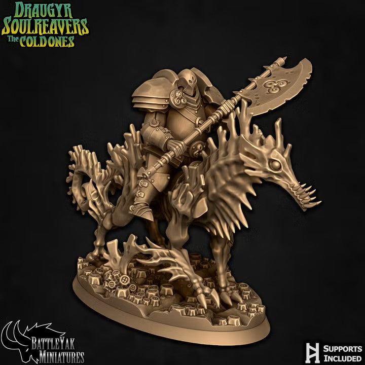 Deepspawn Riders, UnCursed Undersea Heavy Warriors with Seahorse Monster Mounts (4 Variants Available) - Battle Yak