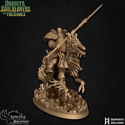 Deepspawn Riders, UnCursed Undersea Heavy Warriors with Seahorse Monster Mounts (4 Variants Available) - Battle Yak