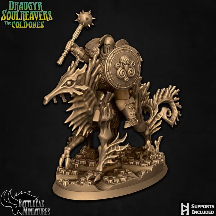 Deepspawn Riders, Cursed Undersea Warriors with Seahorse Monster Mounts (4 Variants Available) - Battle Yak