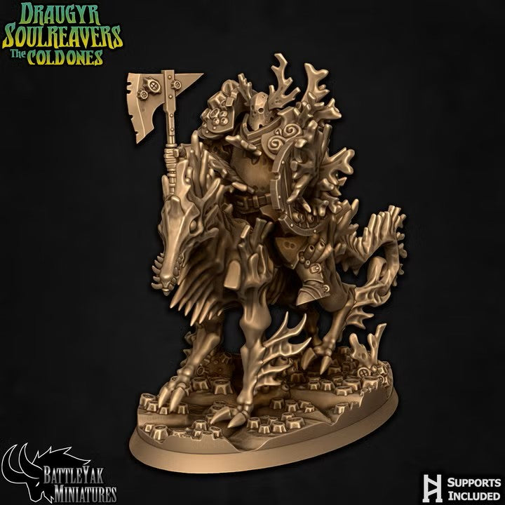 Deepspawn Riders, Cursed Undersea Warriors with Seahorse Monster Mounts (4 Variants Available) - Battle Yak