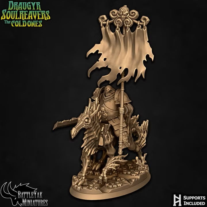 Deepspawn Riders, UnCursed Undersea Heavy Warriors with Seahorse Monster Mounts (4 Variants Available) - Battle Yak