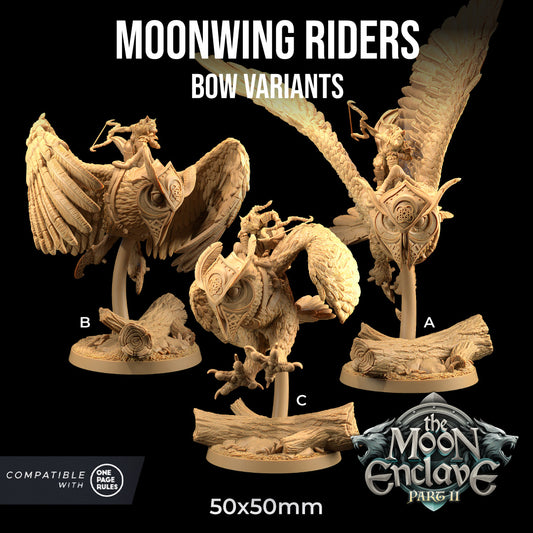 Moonwing Riders - Bows (3 Variants Available) - Dragon Trapper's Lodge