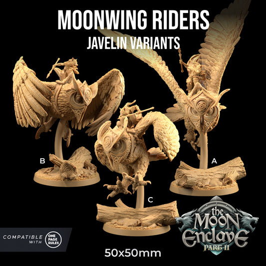 Moonwing Riders - Javelins (3 Variants Available) - Dragon Trapper's Lodge