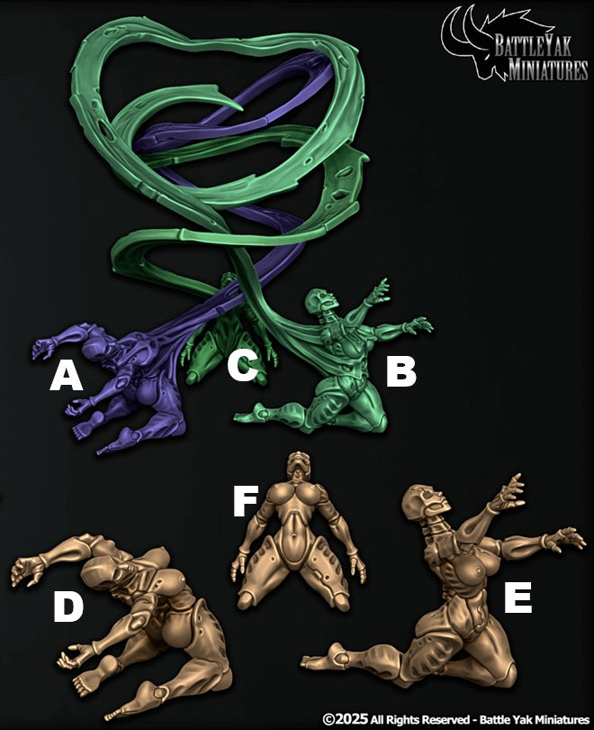 Necromental, Seamtress Necrovessels - Flayed Ritual Summons (6 Variants Available) - Battle Yak