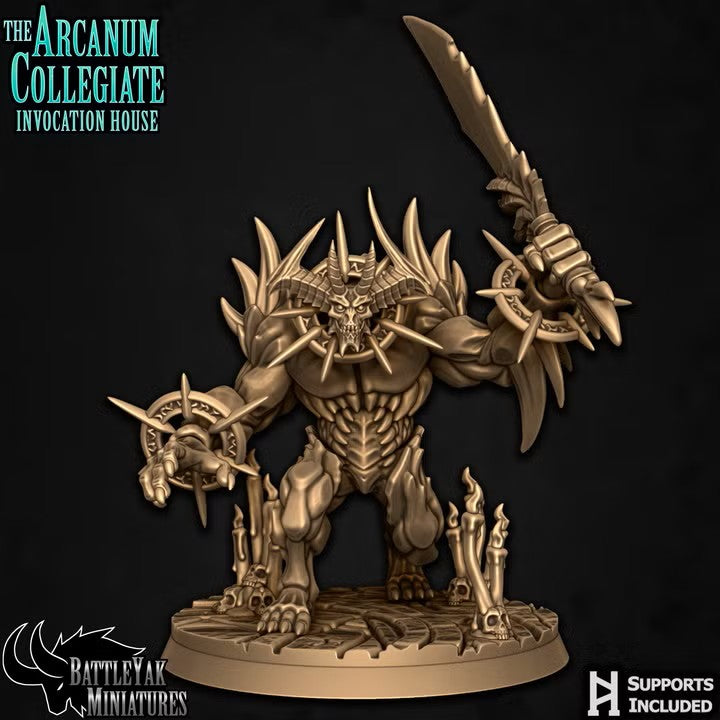 Arcanum Spellbound Outsiders, Summoned Demons (6 Variants Available) - Battle Yak