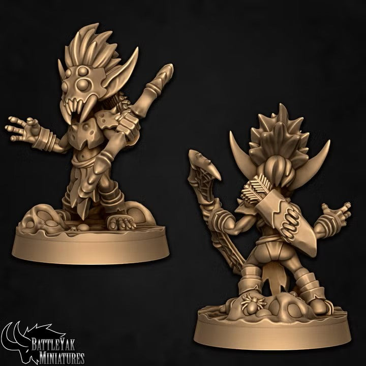 Spiderbite Stingshots, Goblin Ranged Gang (6 Variants Available) - Battle Yak