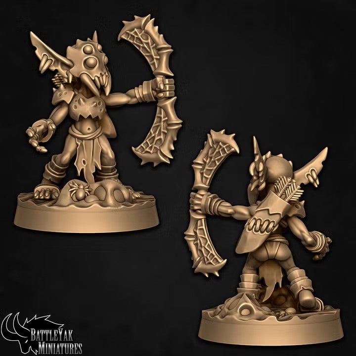 Spiderbite Stingshots, Goblin Ranged Gang (6 Variants Available) - Battle Yak
