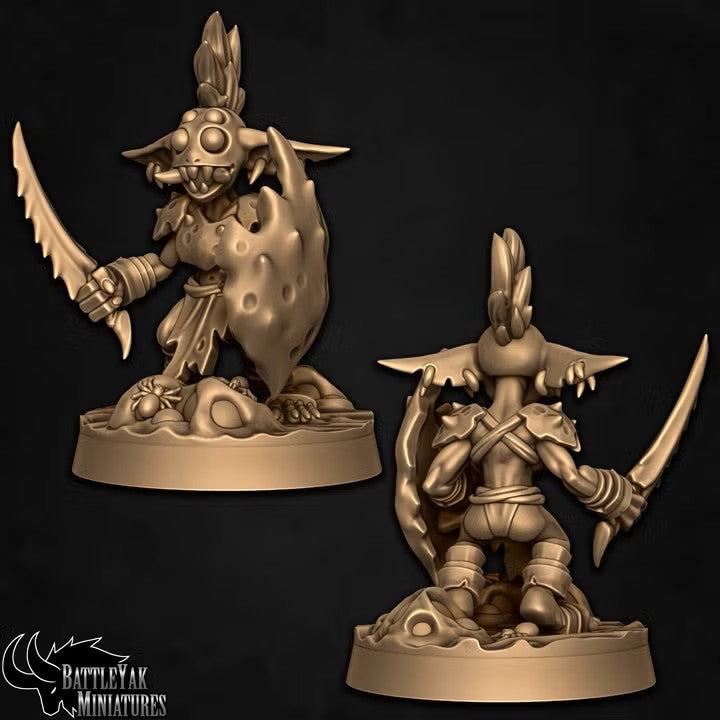 Spiderbite Boggrots, Goblin Melee Gang (7 Variants Available) - Battle Yak